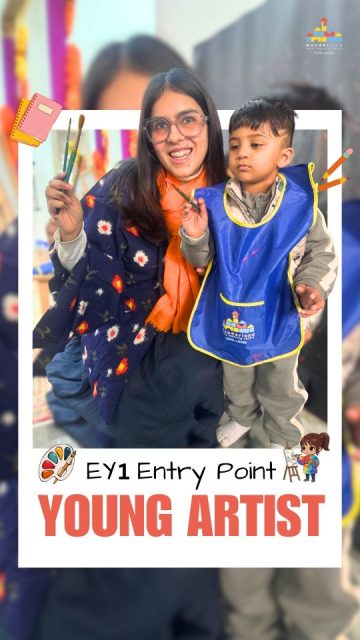 EY1 Entry Point – Young Artist 🎨
Little hands creating big ideas! Through art, our young learners build knowledge, enhance learning, and enjoy education in the most creative way. 🌈✨

📞 +91 85868 70665 | 📍 Civil Lines, Delhi
.
.
#welc #wonderearlylearningcentre #youngartist #creativelearning #learningthroughart