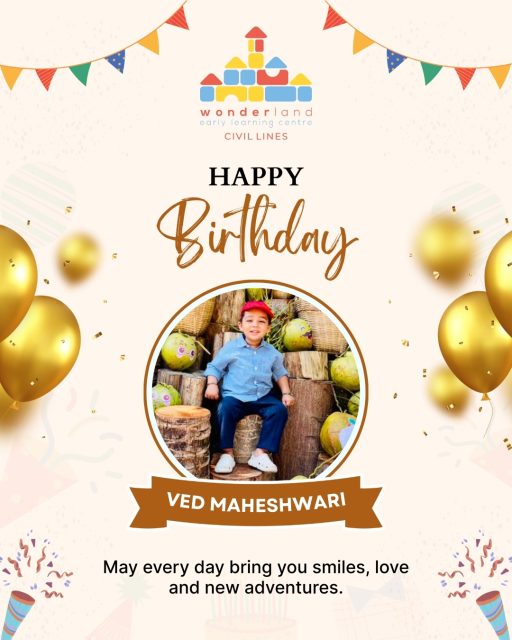 Happy Birthday, little sunshine 🌈
Keep smiling and shining always.
.
.
#welc #worldearlylearningcentre #happybirthday #littlesunshine #childhoodjoy #birthdayfun #happymoments #joyfulday #sweettimes #birthdayboy