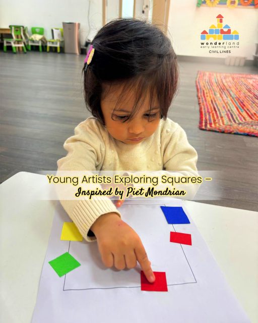 🎨 Little hands creating big masterpieces!
Inspired by the colorful world of Piet Mondrian, our young artists explored squares, patterns, and primary colors in their own creative way. 🌈✨
.
.
#welc #wonderlandearlylearningcentre #bestpreschool #youngartists #mondrianinspired #creativekids #artinschool #learningthroughart #littlecreators #primarycolors #shapelearning #kidscreativity #schoolactivities #artexploration #confidentkids