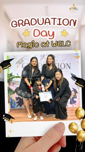 A day full of smiles, achievements, and unforgettable memories 🎓✨
Graduation Day at WELC was truly special as our little stars proudly wore their caps, received their certificates, and celebrated with joyful cake cutting moments. A beautiful milestone marking the beginning of a bright journey ahead!

👋 Bye Bye Class of 2025–2026 – You’ll always shine bright! 💫
.
.
#welc #graduationday #littlestars #proudmoment #studentlife
