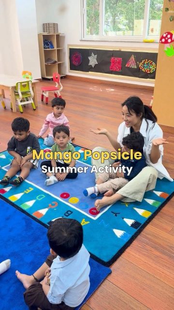 A refreshing summer treat! 🍦✨
Our tiny learners had fun with the Mango Popsicle Activity.
.
.
#welc #wonderlandearlylearningcentre #summerfun #mangopopsicleactivity #littlelearners 
.
.
[summer activity, mango popsicle activity, little learners, fun learning, preschool activity, creative learning, summer fun, early education, hands-on activity]