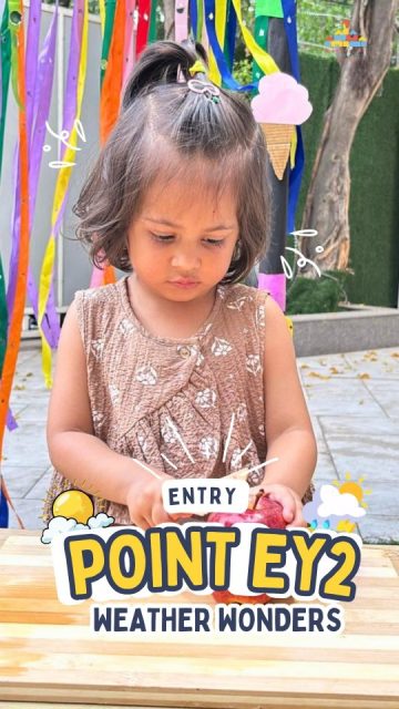 Little explorers discovering the magic of Weather Wonders 🌦✨
Our EY2 learners enjoyed fun, hands-on activities while learning about summer season and the fruits available in summers! 
🌈☀️
.
.
#welc #weatherwonders #learningthroughplay #ey2activities 
.
.
[weather learning, ey2 activities, early childhood education, preschool learning, weather theme, kids exploration, play-based learning, nursery activities, interactive learning]